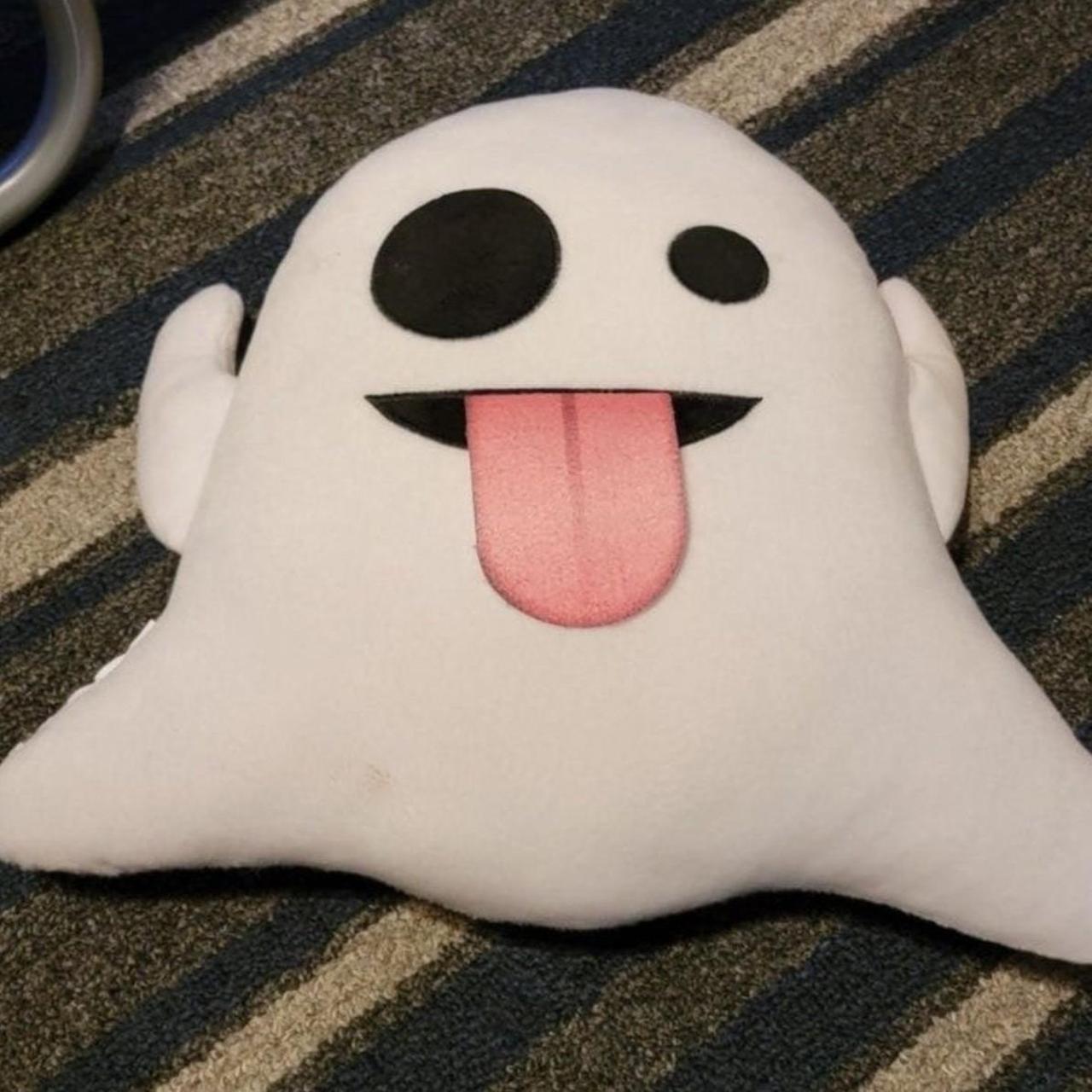 Ghost emoji soft toy best sale