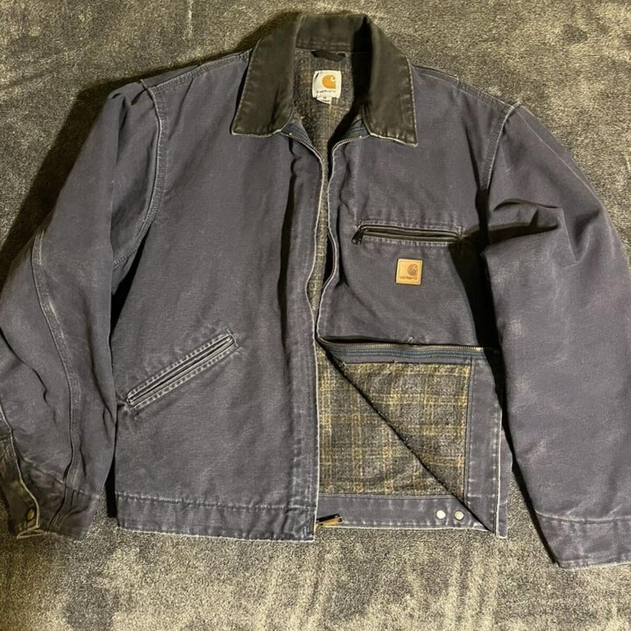 VTG Carhartt J97 DPB Detroit Jacket Size... - Depop