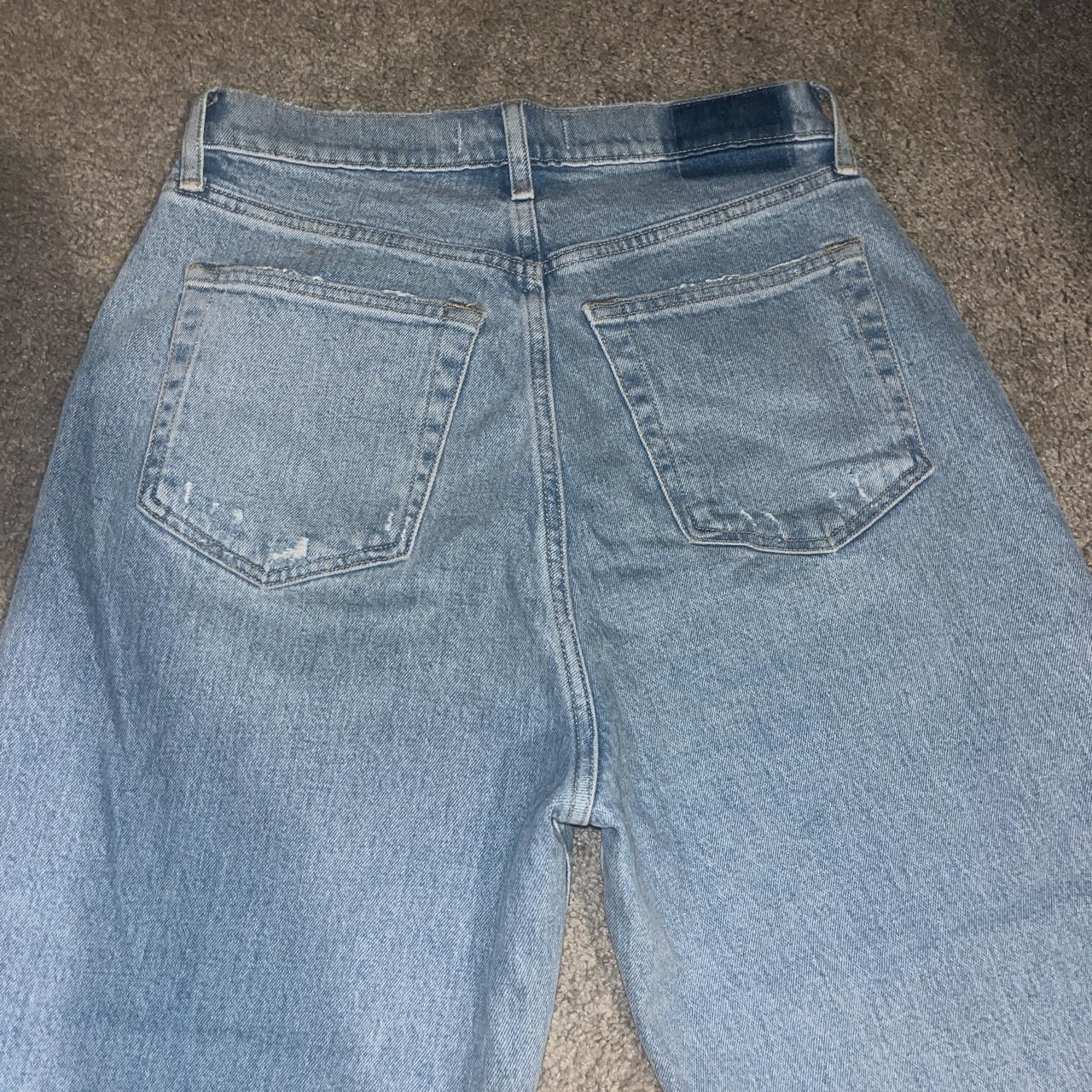 Abercrombie Crossover Jeans Curve Love The Dad... - Depop