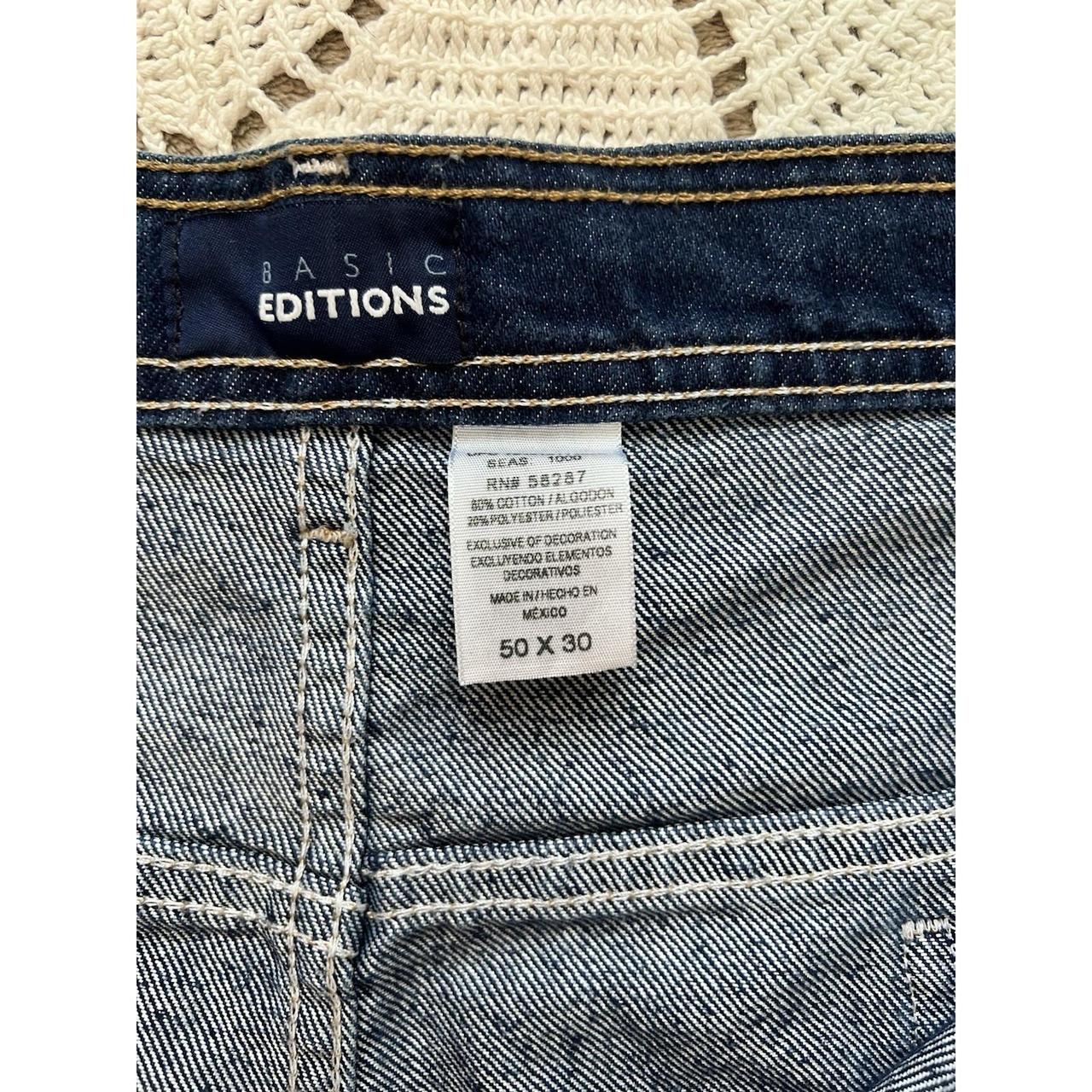 Basic Editions Men's Jeans - Blue - 50" – Basic E… - image 5