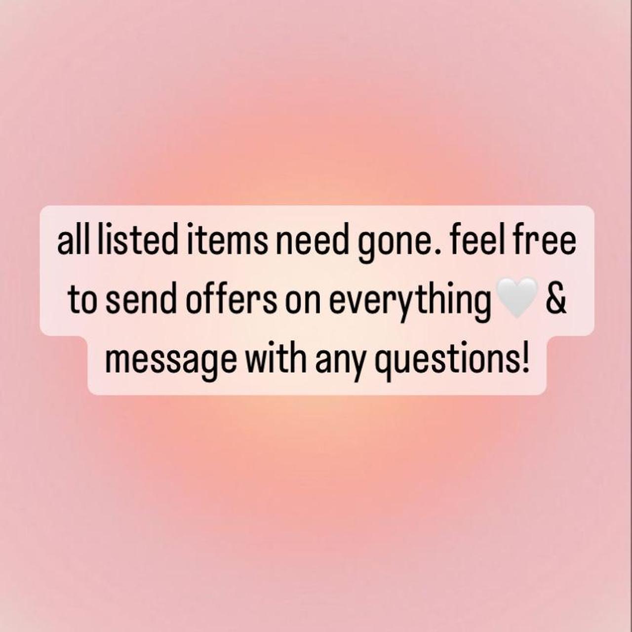 closet getting full, send offers on stuff you... - Depop