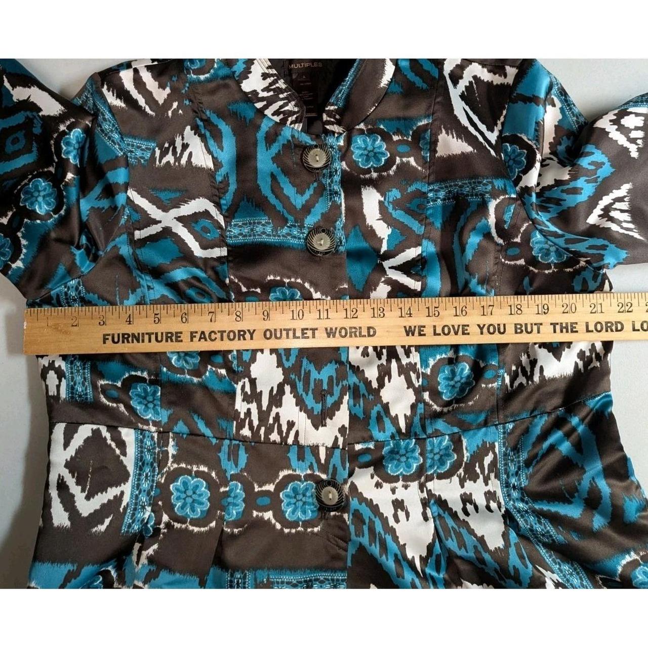 Multiples Women's Jacket - Blue - L – Multiples W… - image 7