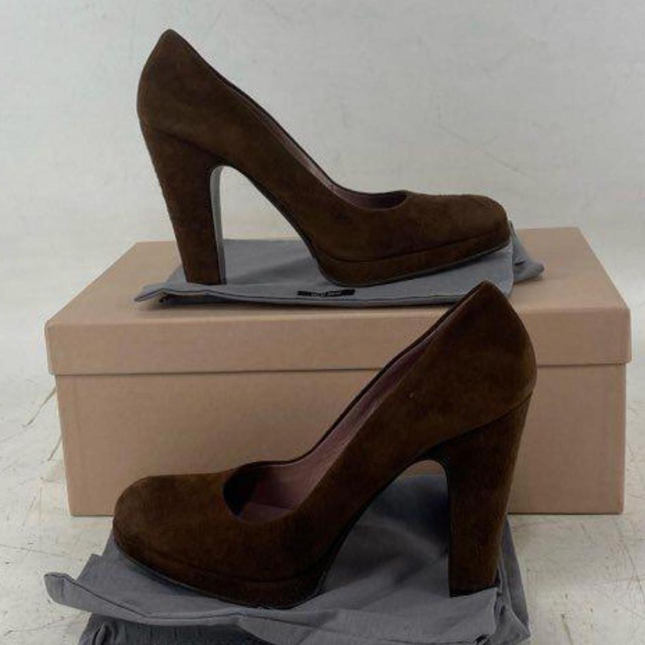 Miu Miu Women's Pumps - Brown - US 7 – Miu Miu by… - image 4