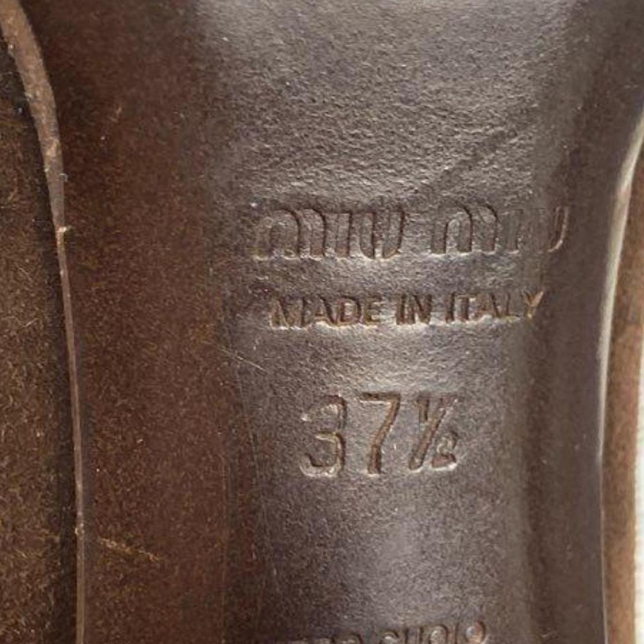 Miu Miu Women's Pumps - Brown - US 7 – Miu Miu by… - image 3