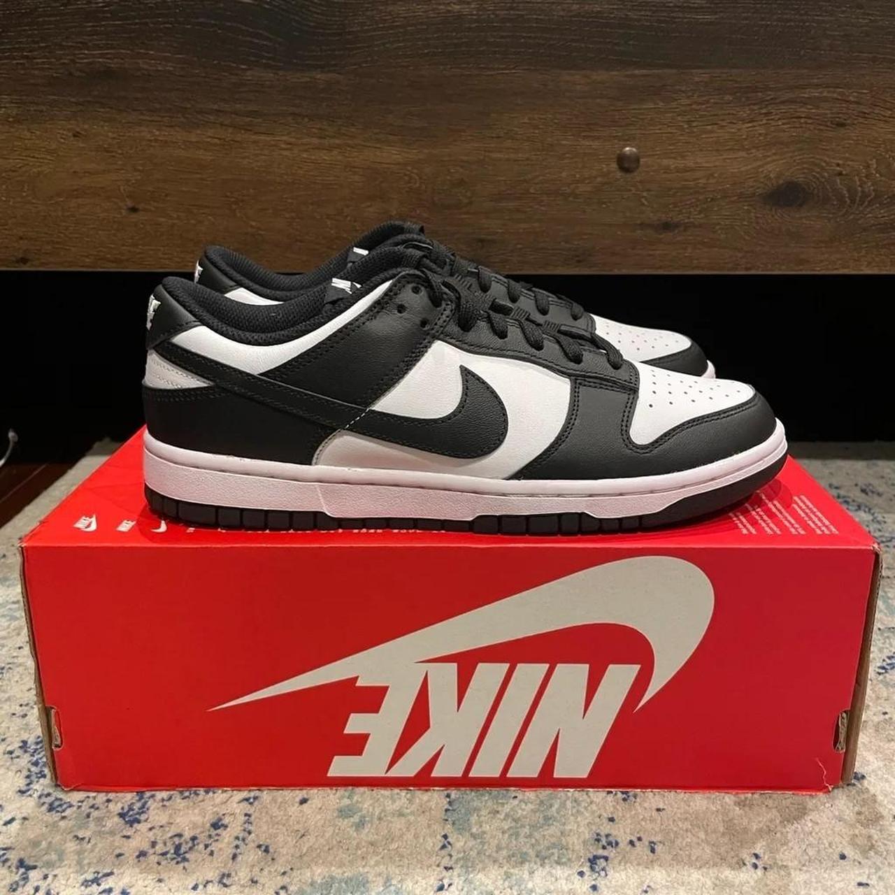 Nike Dunk Low Panda Women’s Size Brand New... - Depop