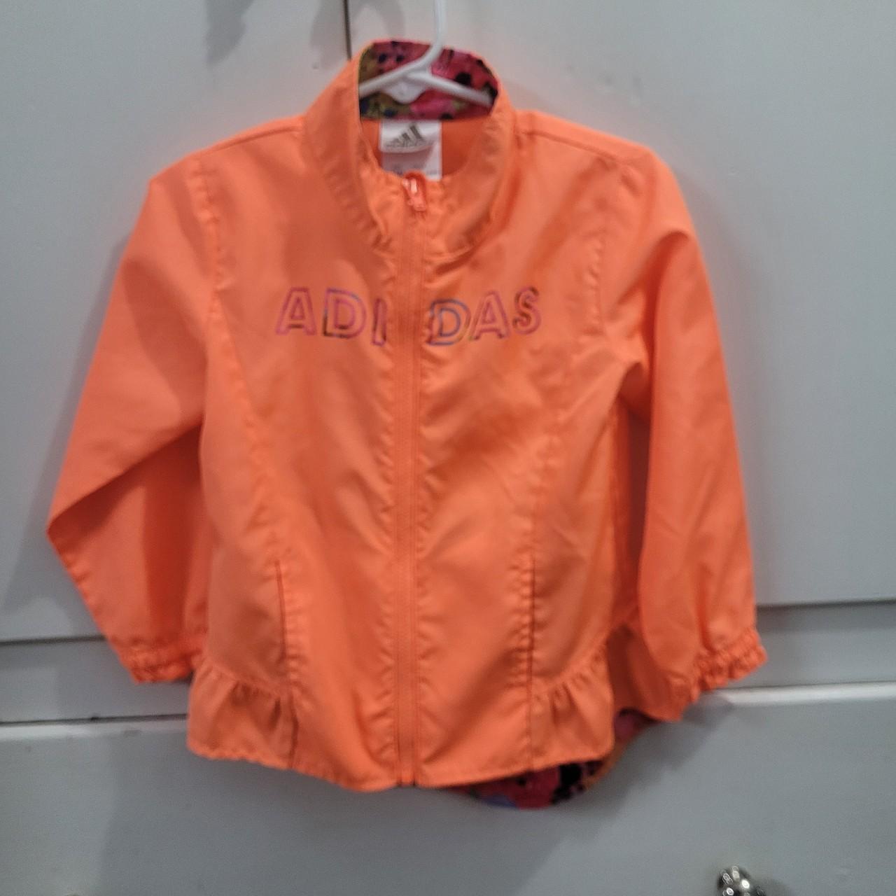 adidas hoodie neon orange