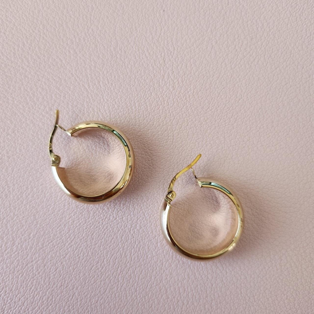 Yellow Gold Michael Hill Gold Hoops Michael Hill 15mm Hoop