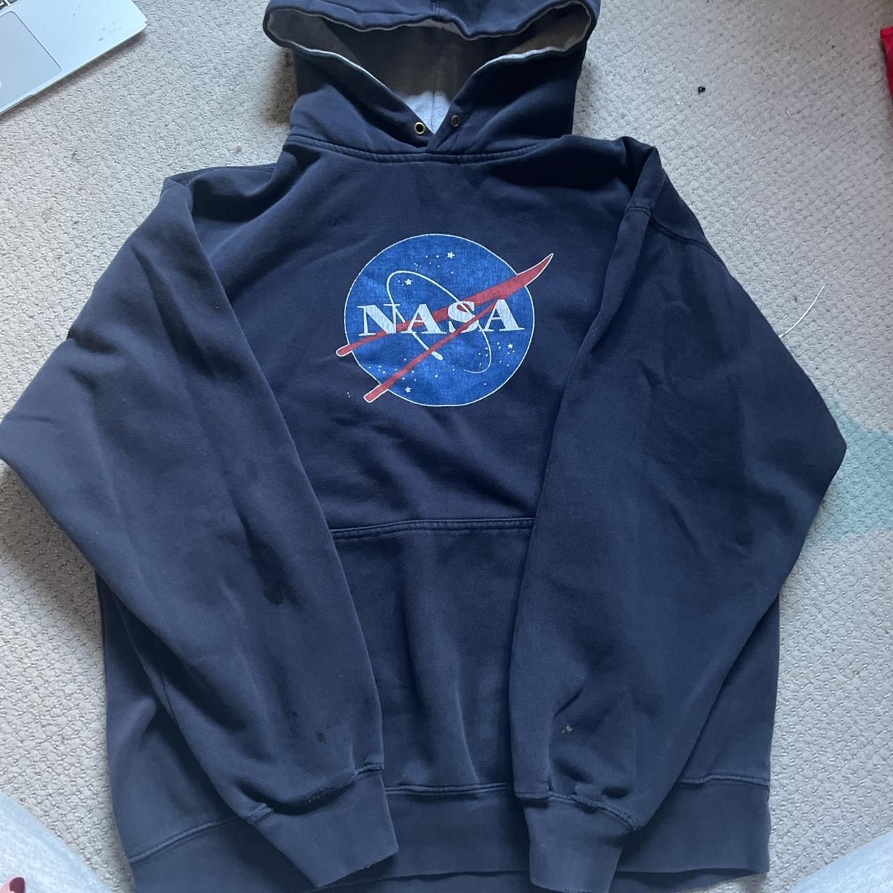 NASA hoodie size large but fits like a men s Depop