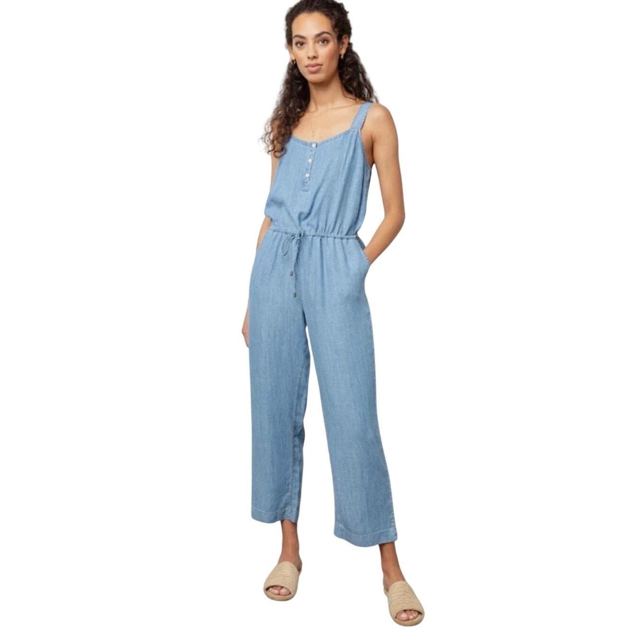 Rails Women's Romper - Blue - L – Ships fast from… - image 1