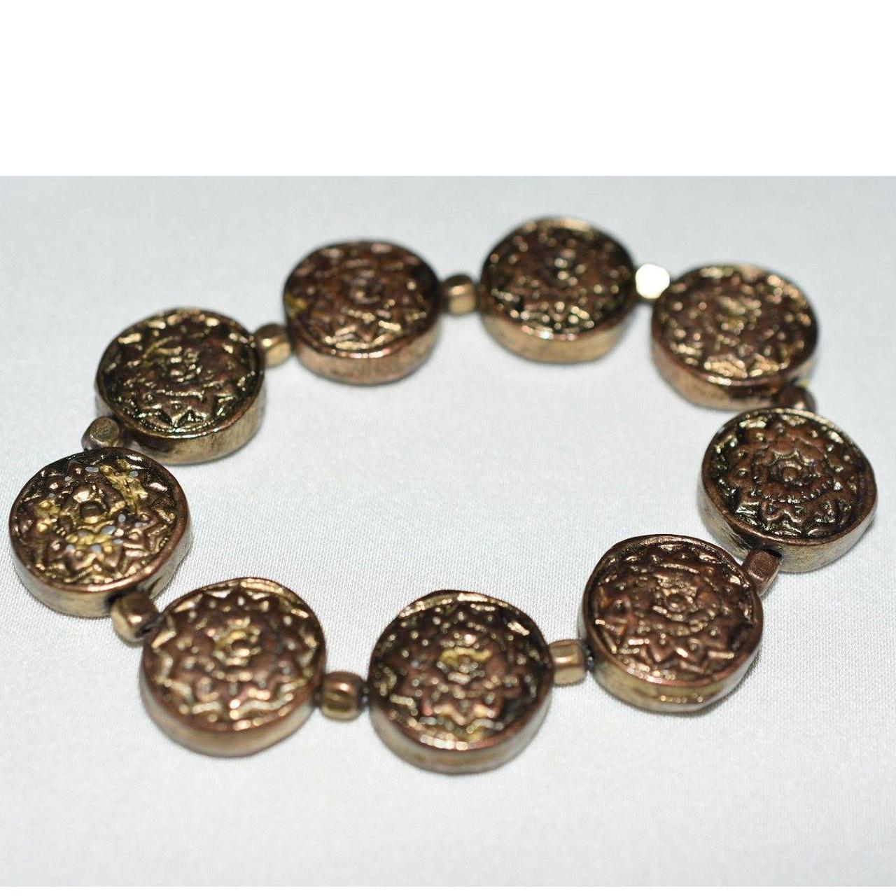 Source Unknown Women's Bracelet - Brown – Vintage… - image 1