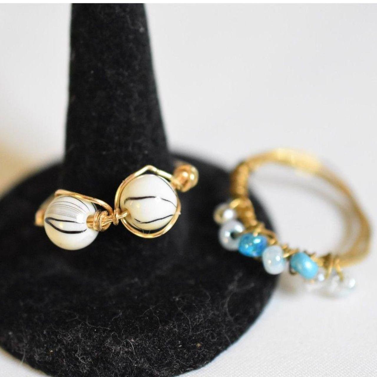 Source Unknown Women's Ring - Gold – Two Intrigui… - image 2