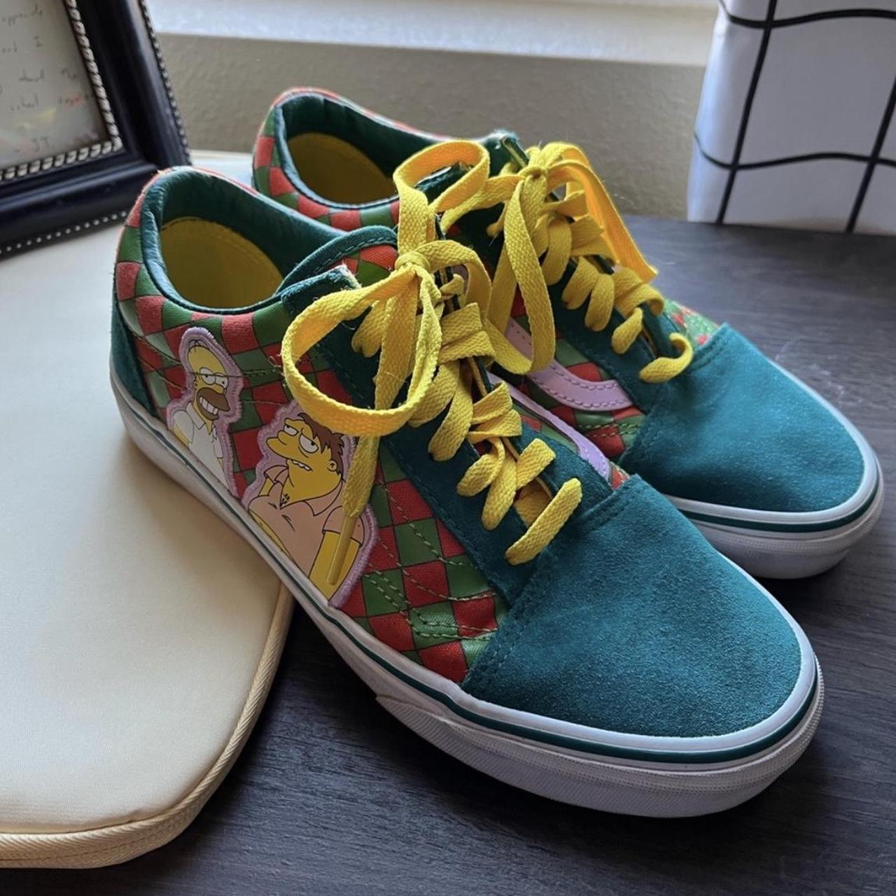 Simpsons on sale vans shoes