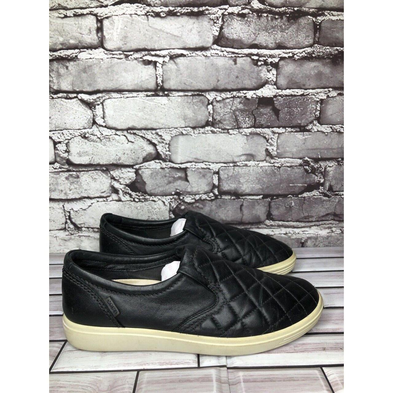 Ecco quilted sneaker hotsell