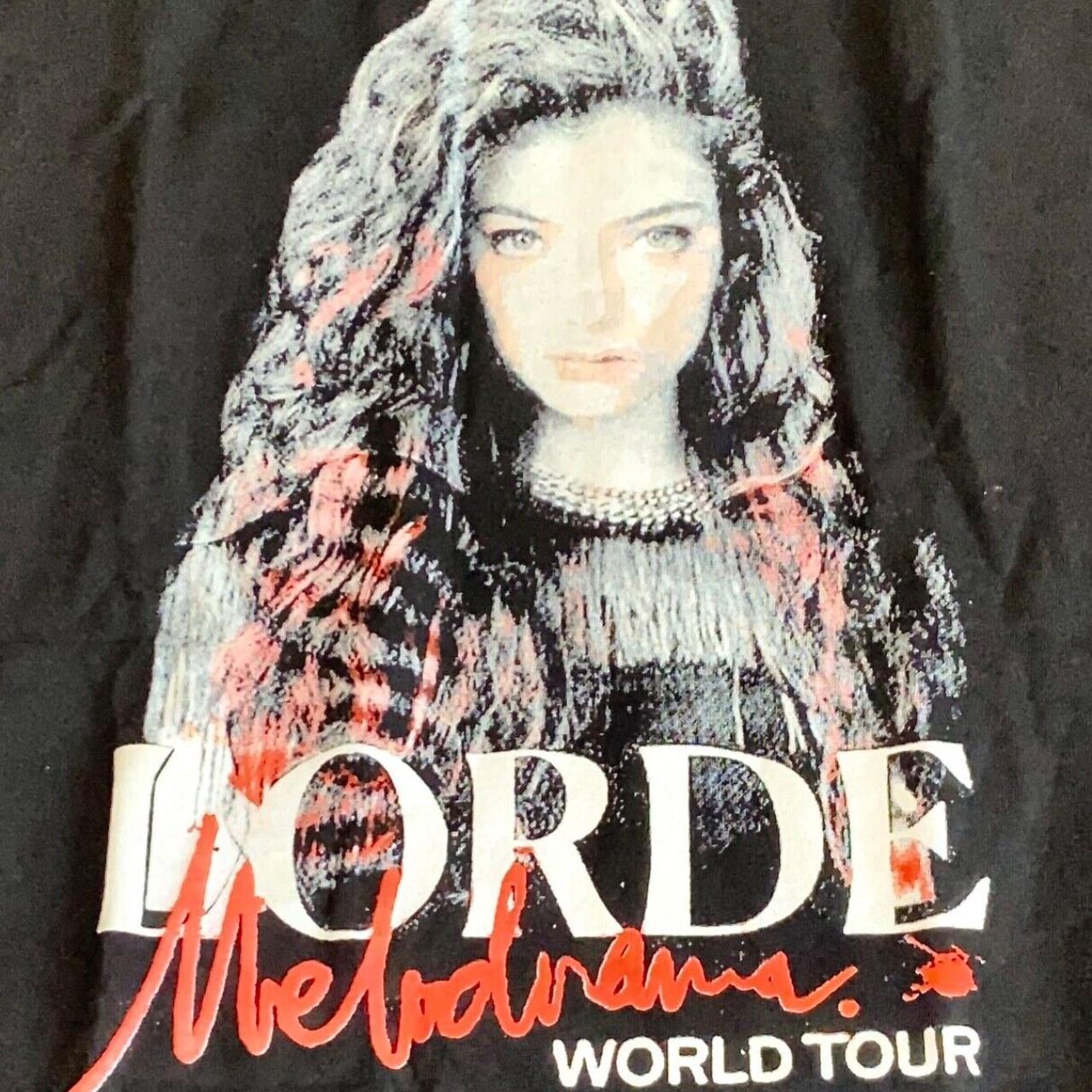 lorde tour shirt