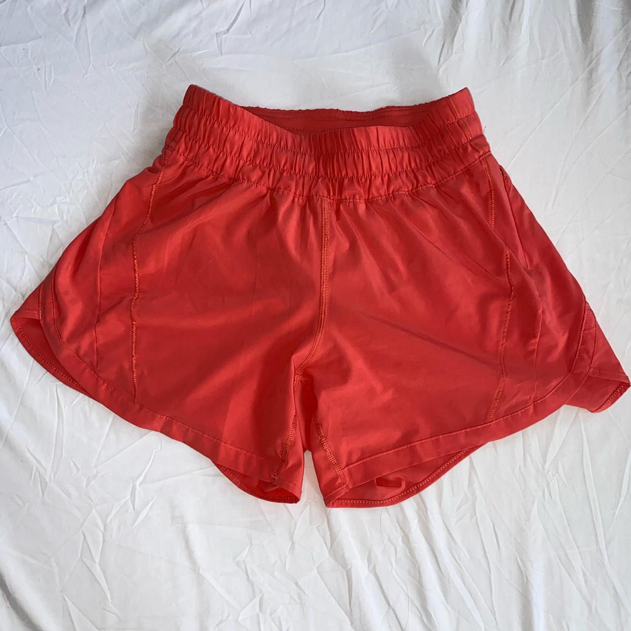 Lululemon Pale Raspberry Track That Shorts 3“ store