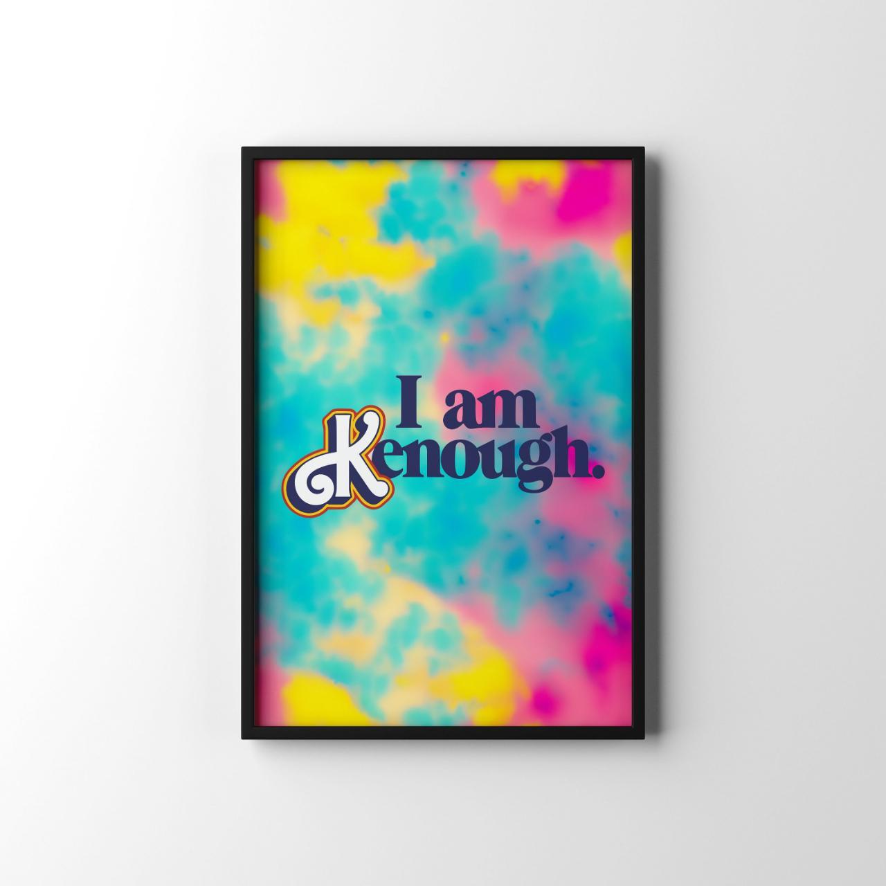 I am Kenough Barbie Movie Printable Poster, Home... - Depop