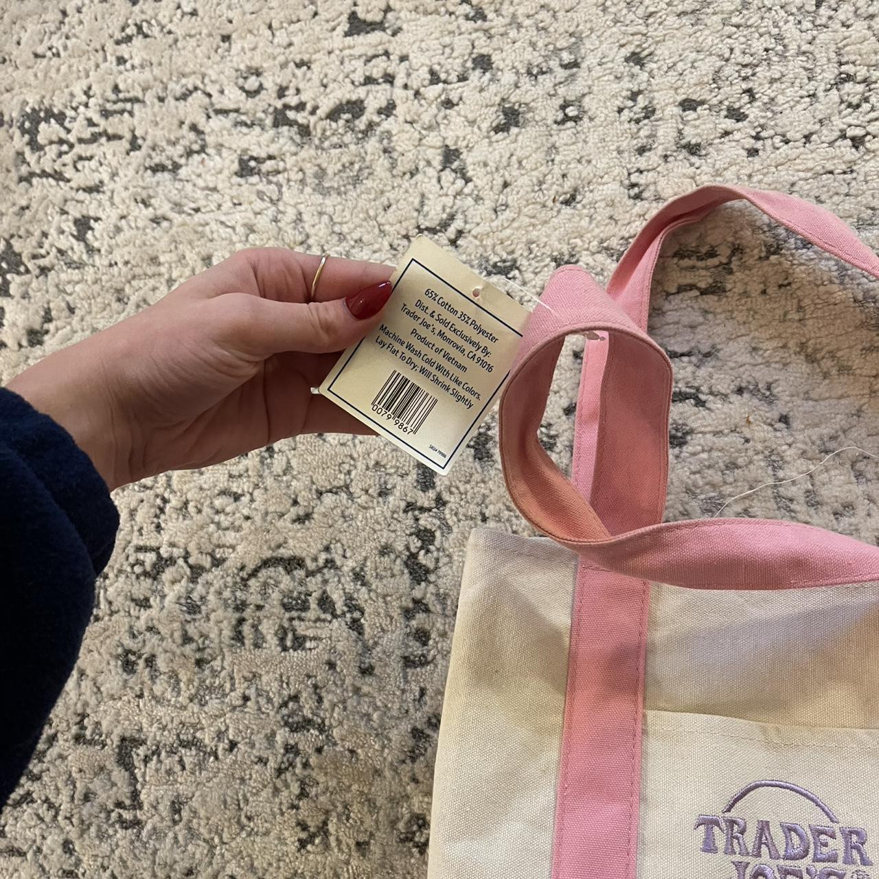 Trader Joe's Women's Bag - Pink/Multi – Trader Jo… - image 2
