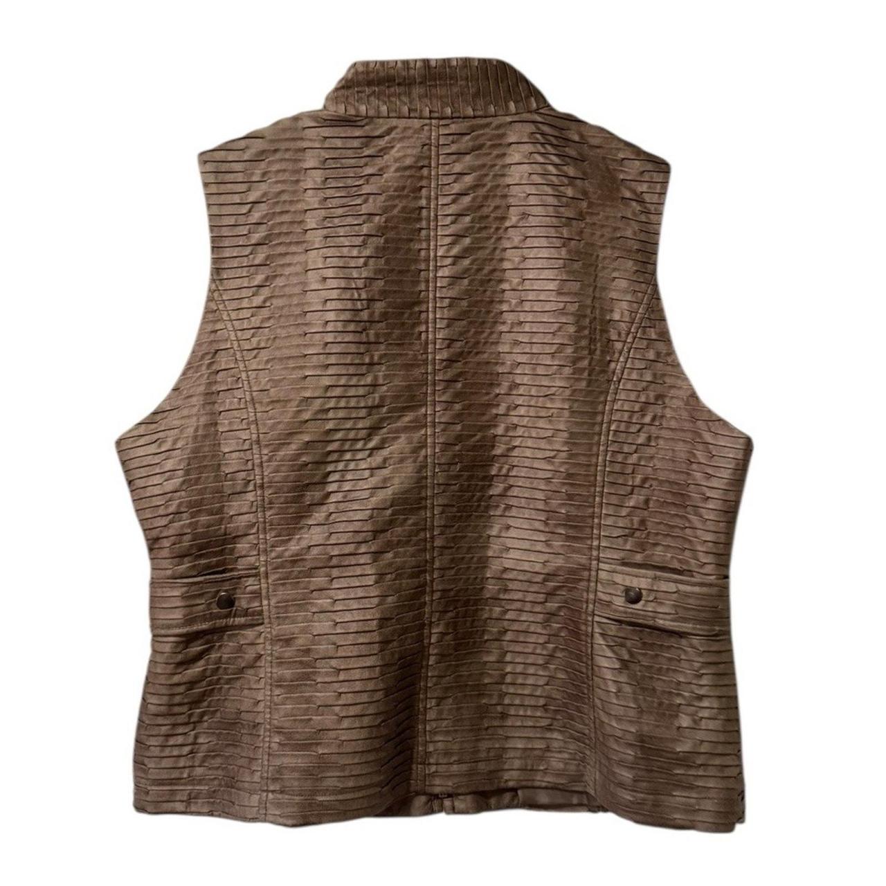 Source Unknown Women's Jacket - Brown – This vest… - image 2