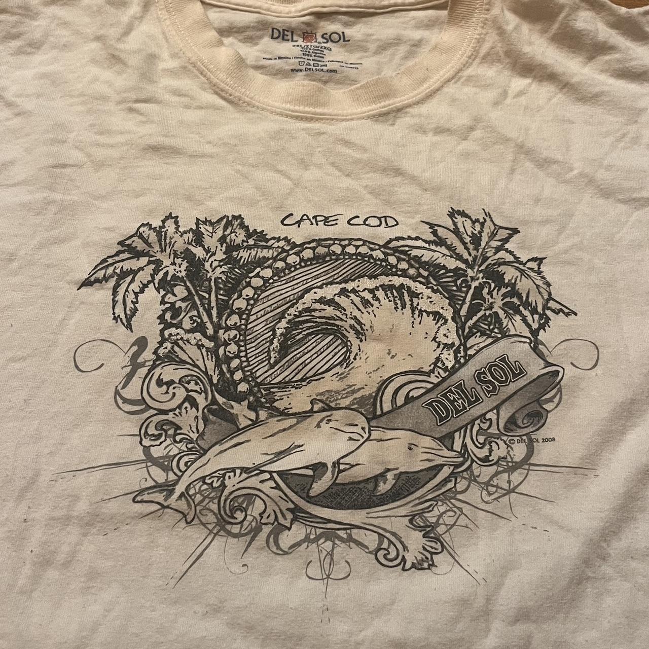 CAPE COD FISHING T-SHIRT (XXL) #capecod #fishing - Depop