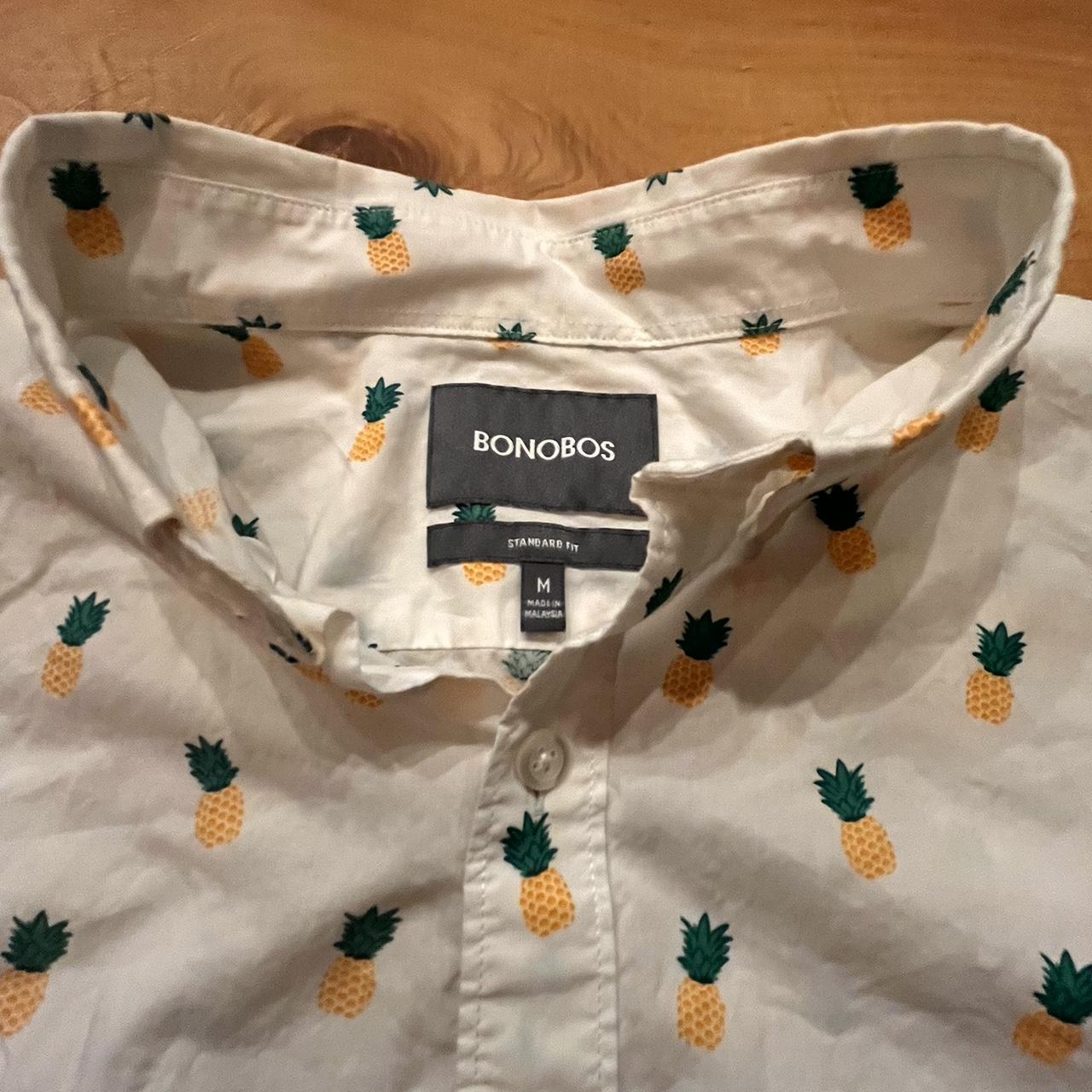 Bonobos pineapple shop shirt