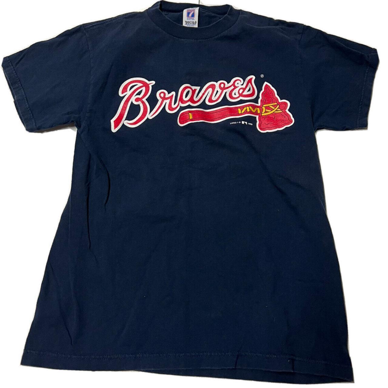 Vintage 1990s Atlanta Milwaukee Braves T Shirt... - Depop