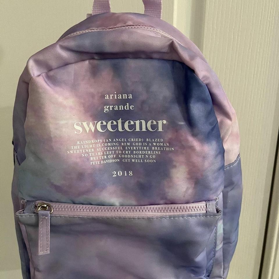 Ariana Grande Sweetener GIAW themed mini backpack. Depop