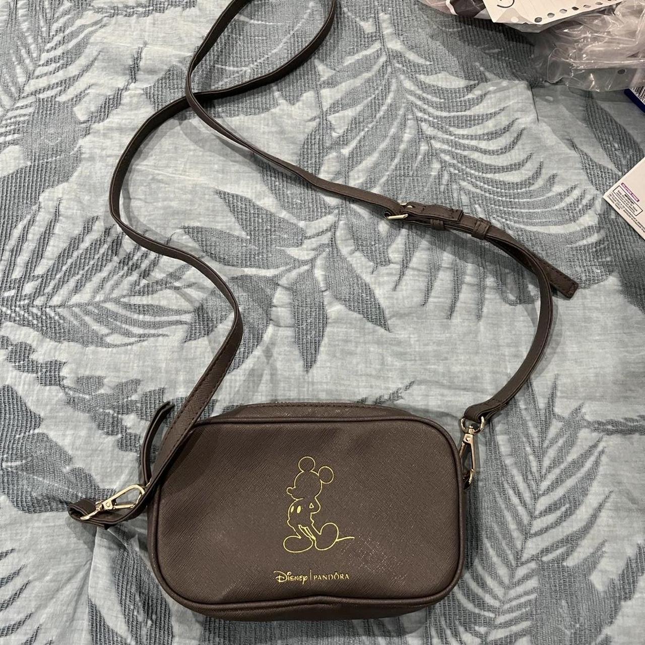 Disney dark grey Pandora cross body purse. Appears Depop