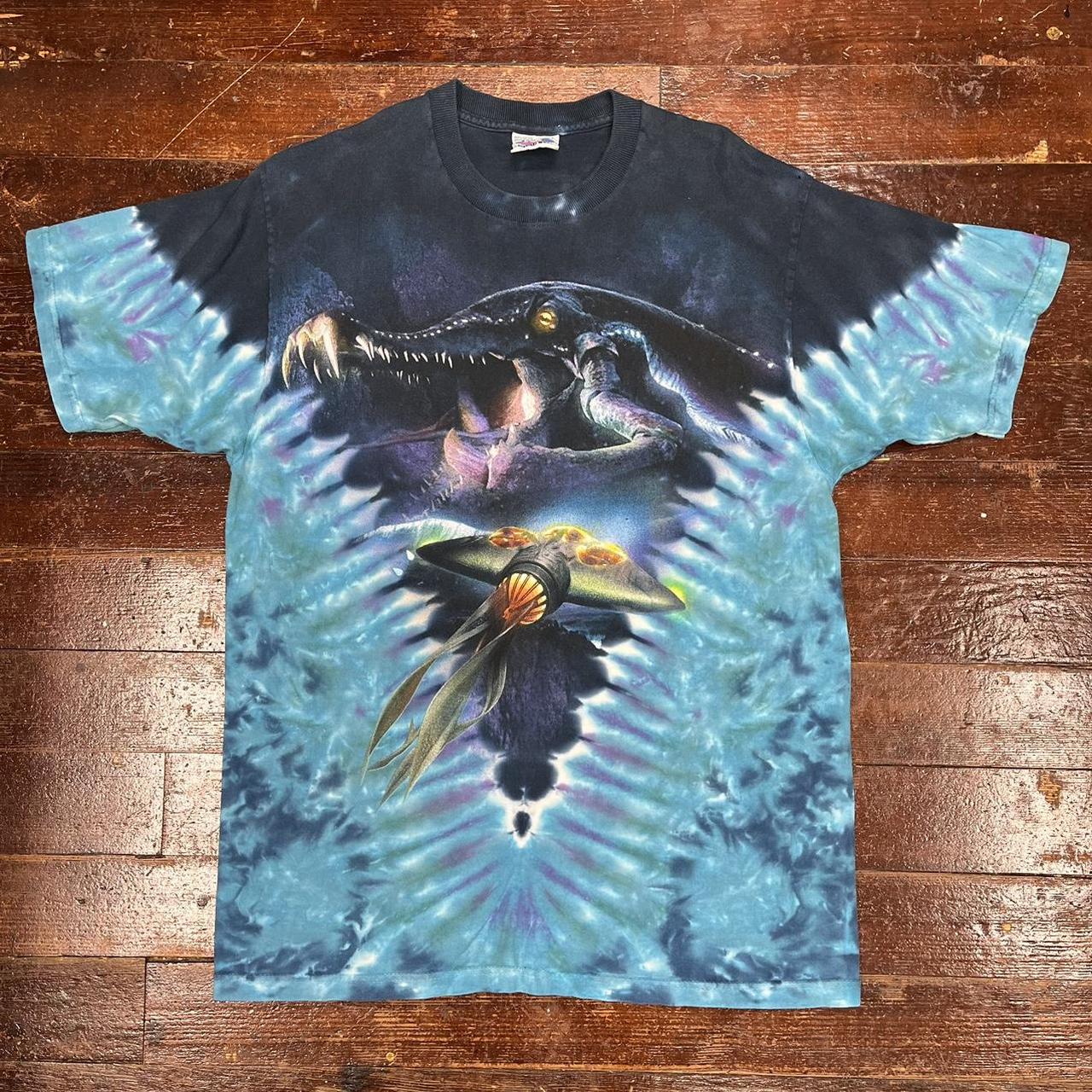 希少 XL 90's LIQUID BLUE STAR WARS Tシャツ 90's