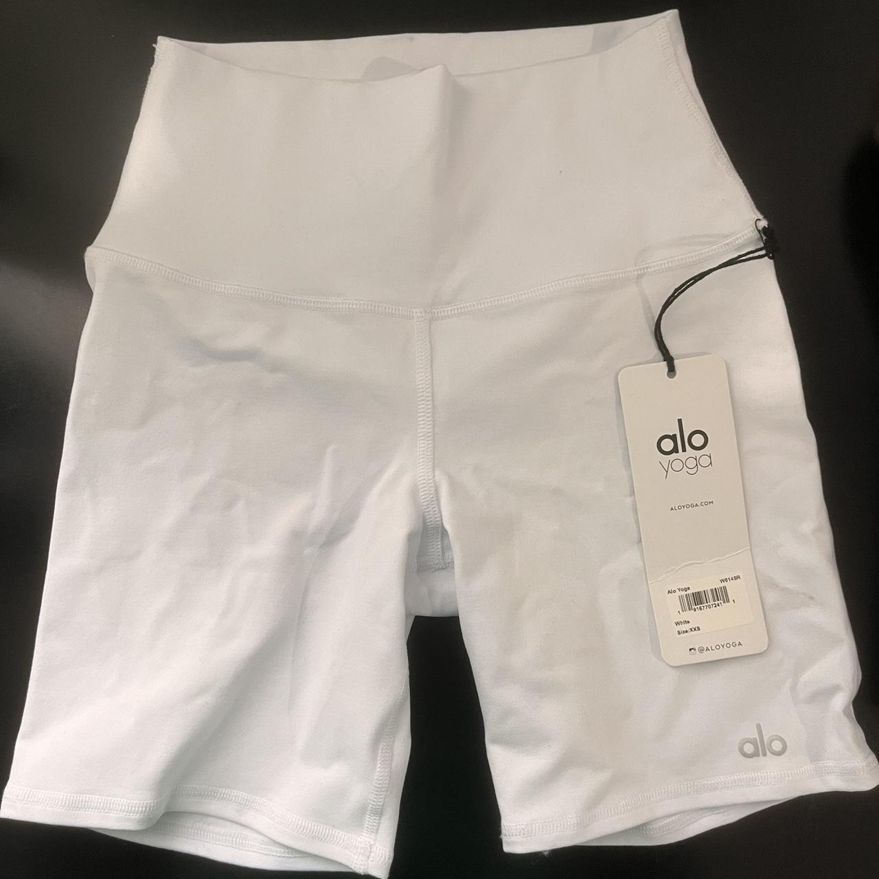 Alo Yoga Women's White Shorts