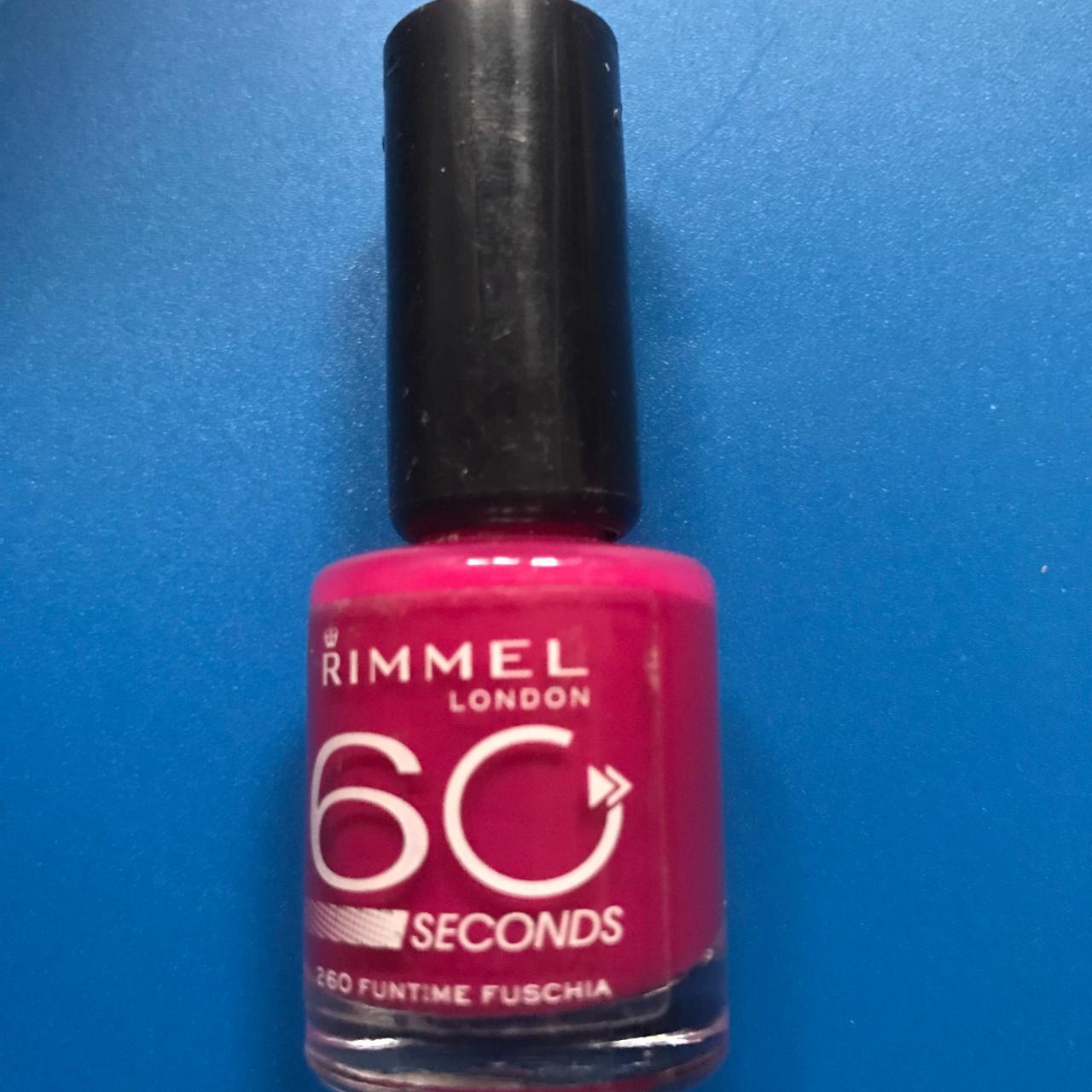 Rimmel. 60 seconds nail polish. 8ml. Depop