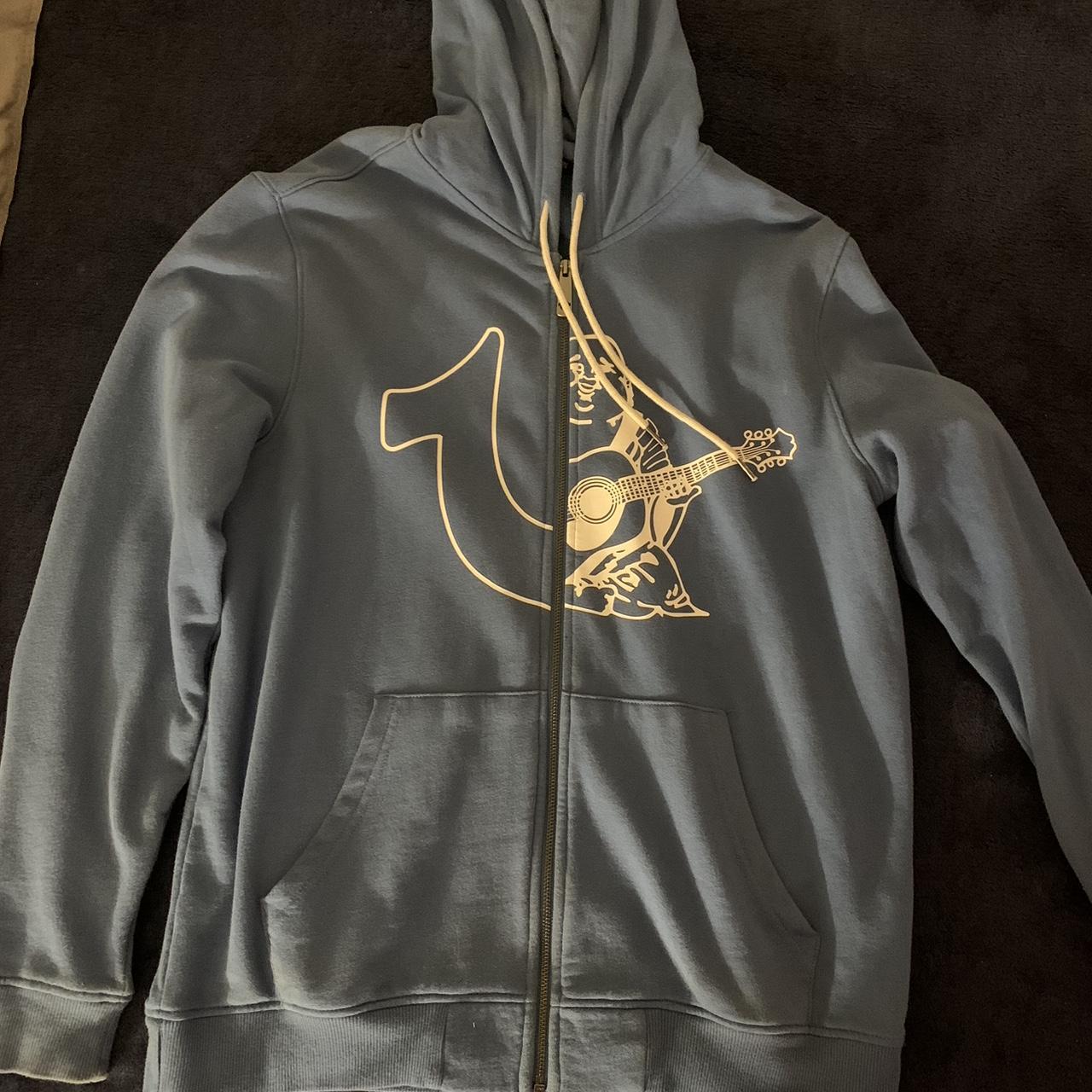 Gold true religion discount hoodie