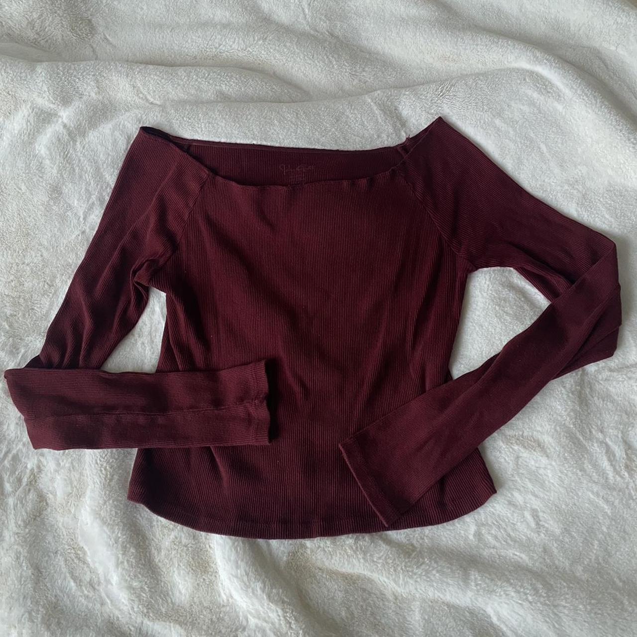 Brandy and Melville Bonnie Top Red 💋 Very comfy and... - Depop