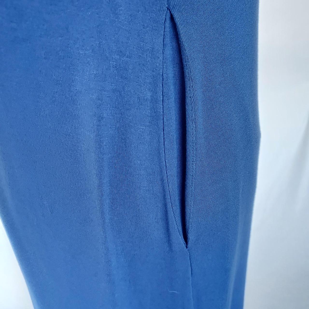 Venus Women’s Maxi Dress Blue Preloved and in... - Depop