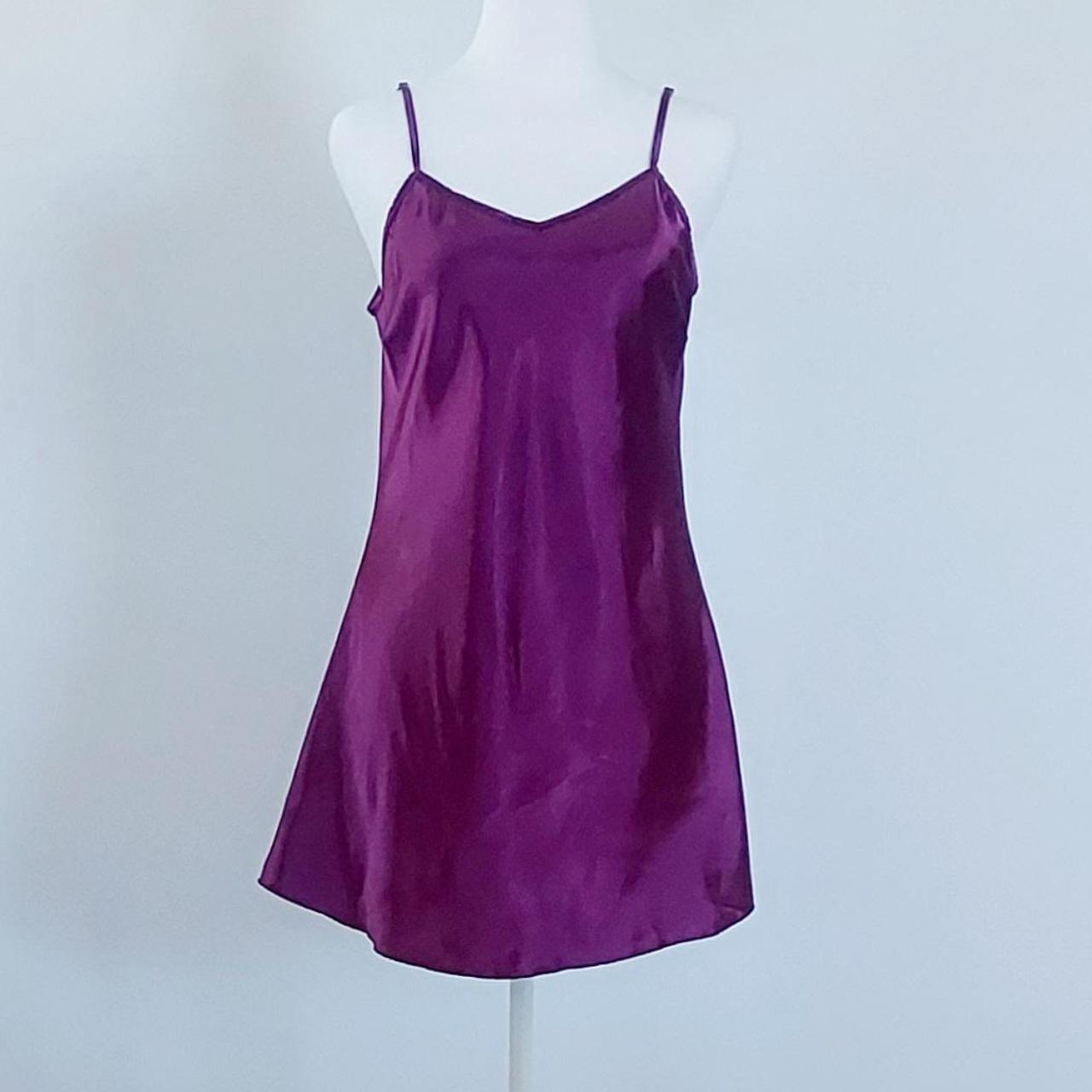 Avidlove Women’s Satin Nightgown Mini Slip Chemise... - Depop