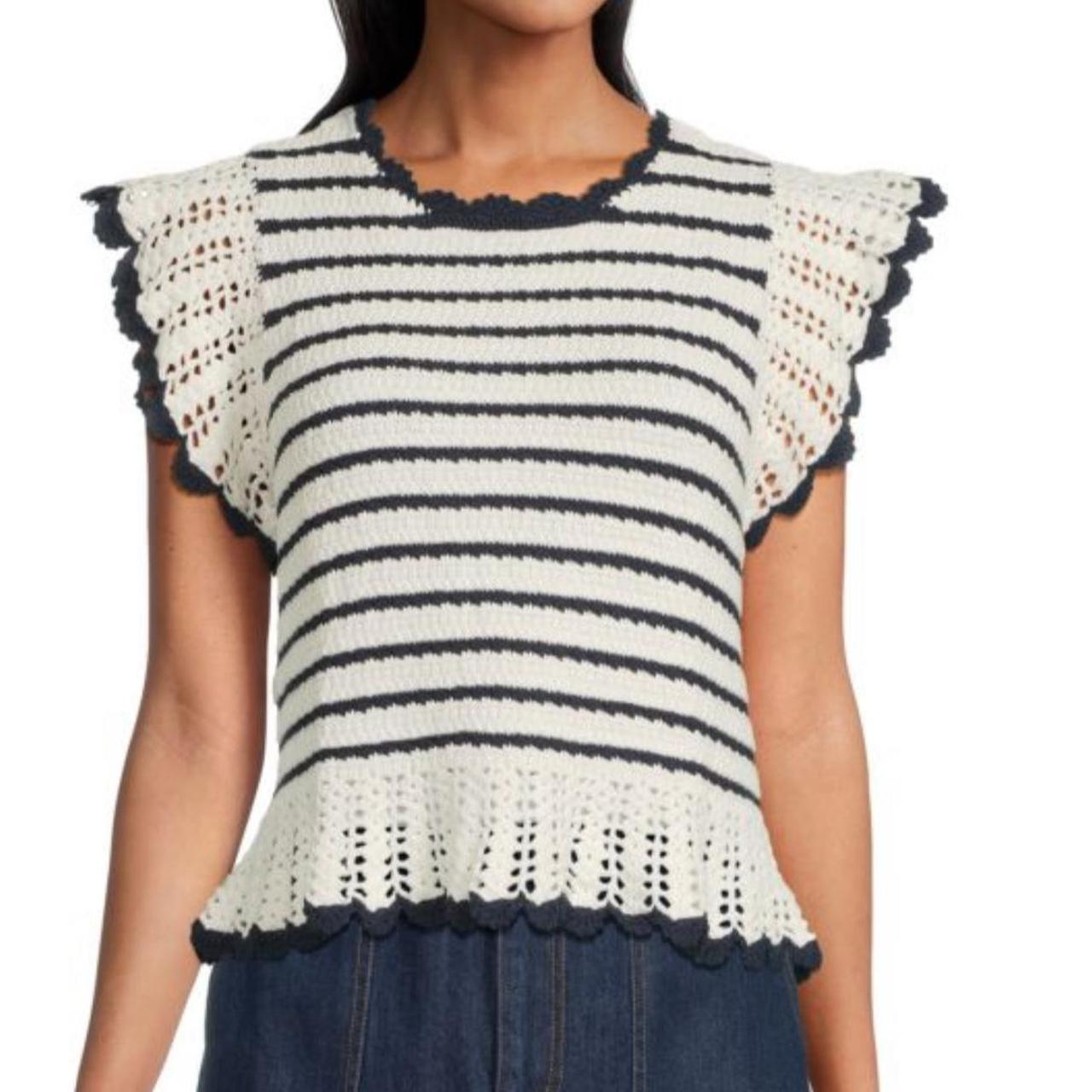 Rails Women's Blouse - White/Cream - XS – Rails B… - image 1