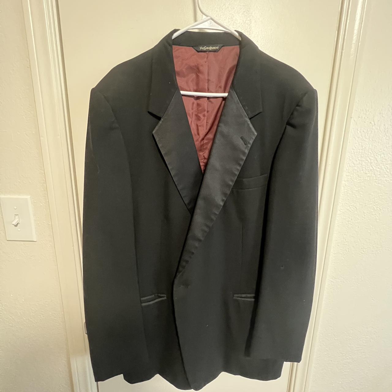 YSL TUXEDO JACKET extra large no size tag Couple of... - Depop