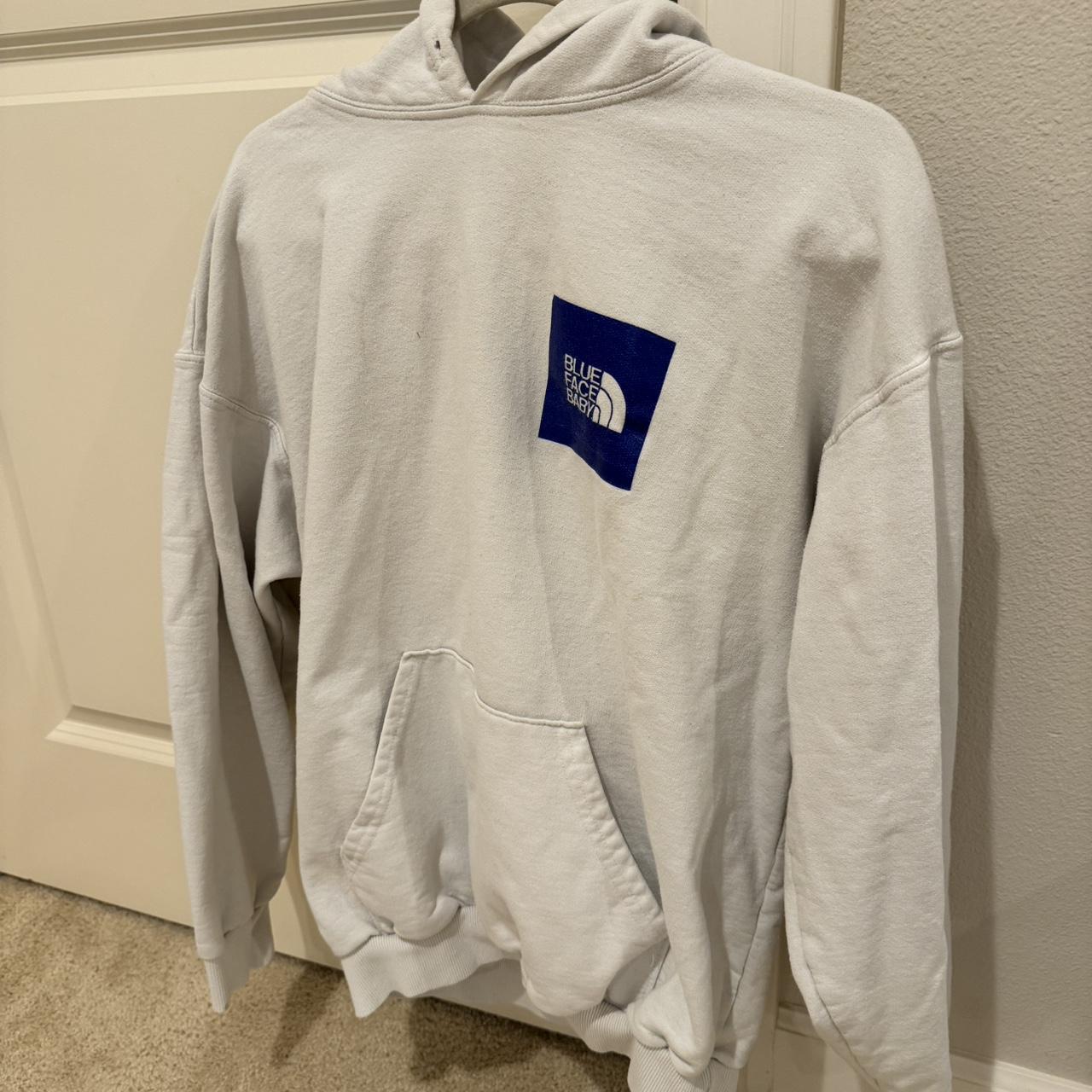 Blue face sales baby hoodie