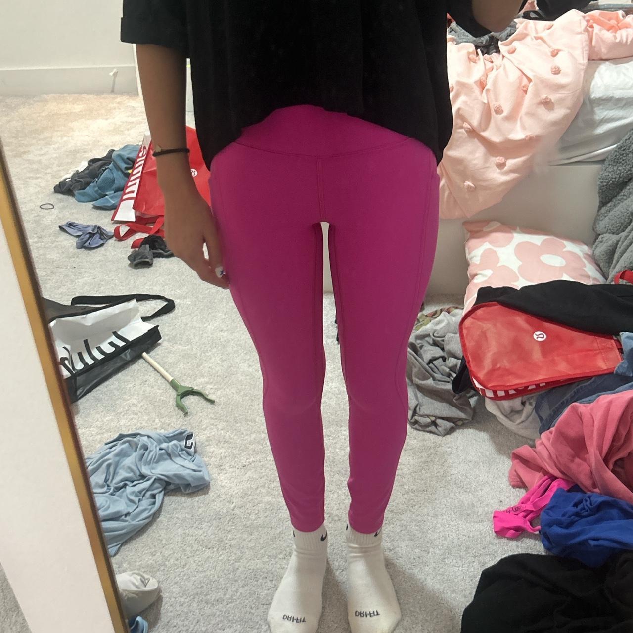 Sonic Pink offers Lulu leggings 28” Length