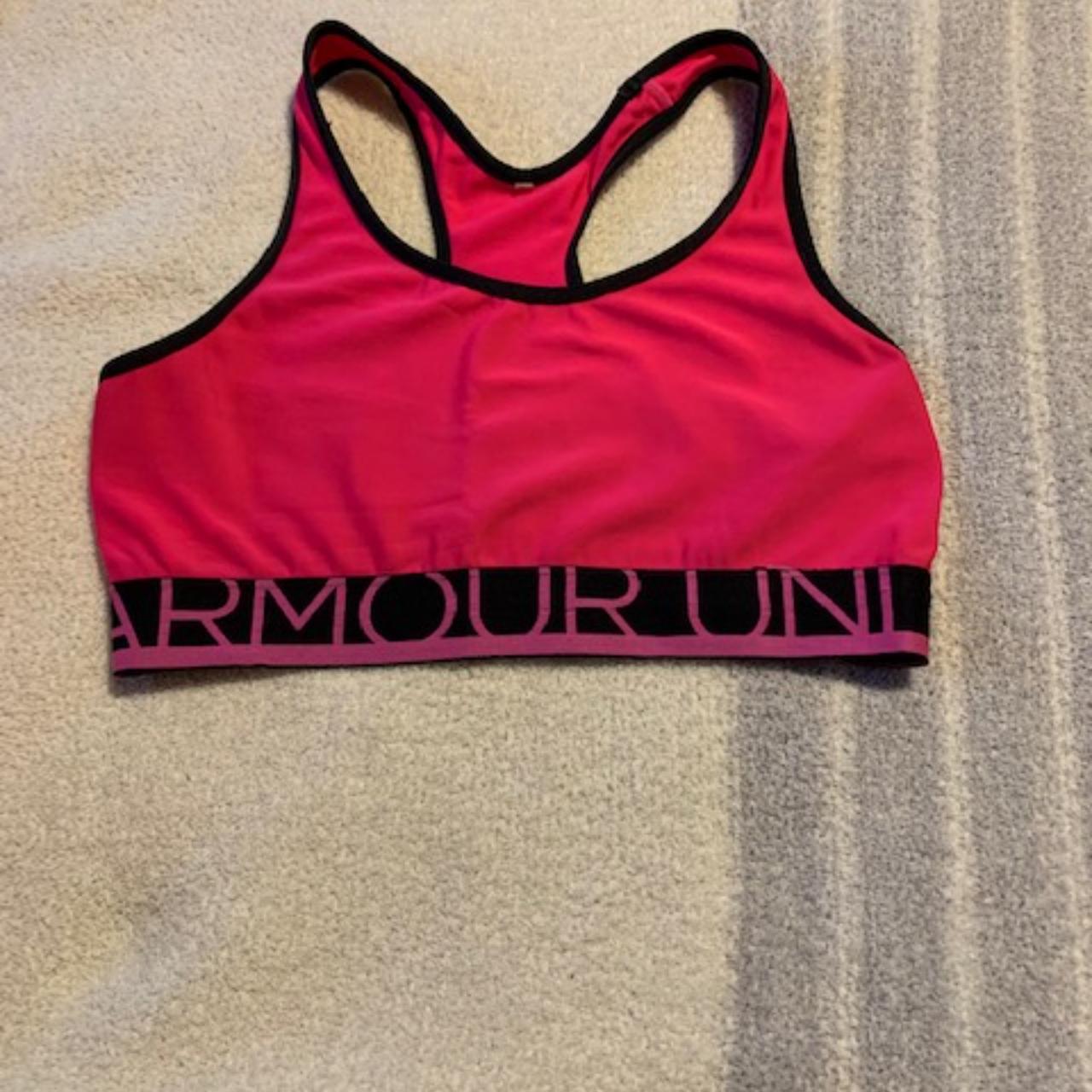 UNDER ARMOUR NEON SPORTS BRA🐲💫⚡️ #small #Depop - Depop