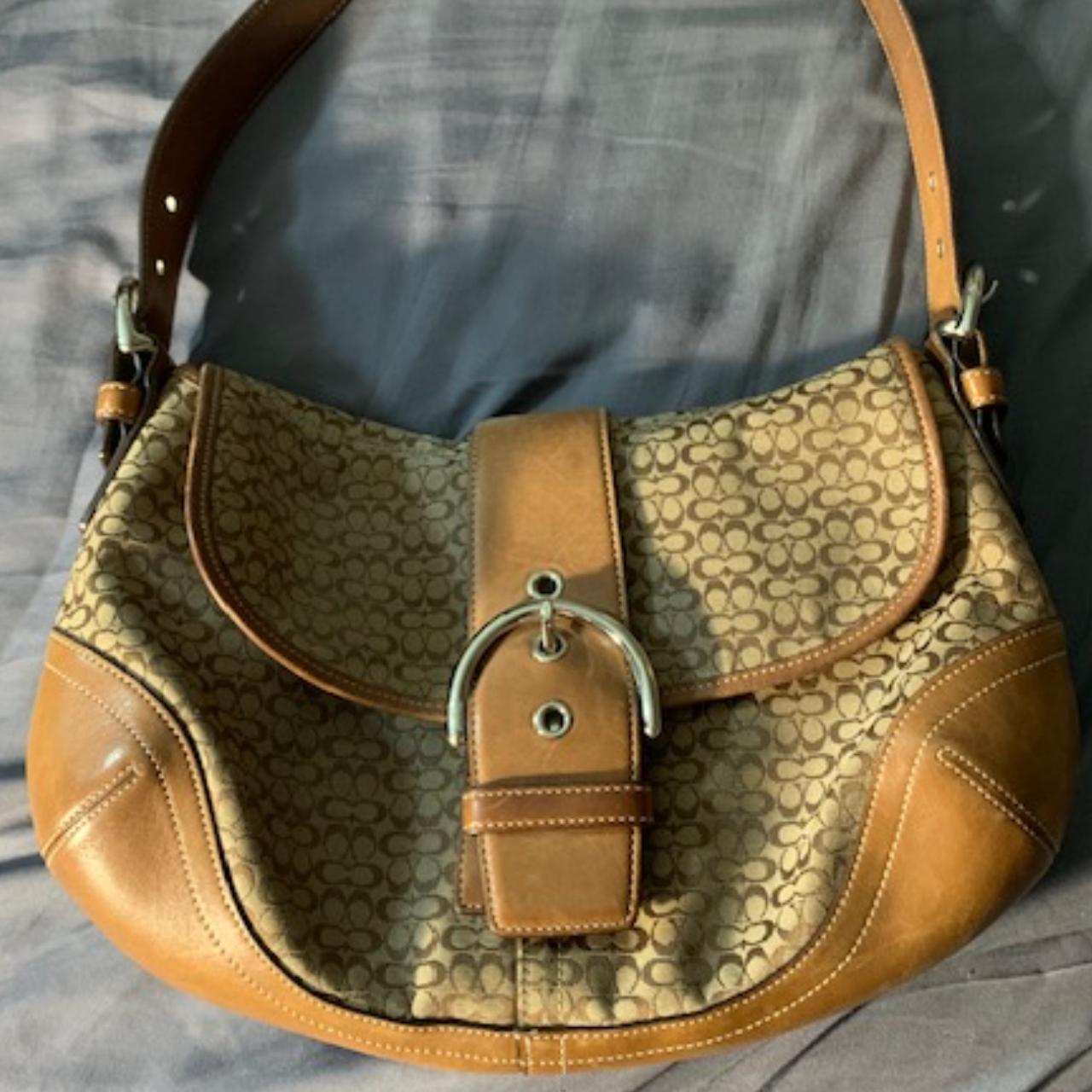 VTG Coach brown selling soho Backpack