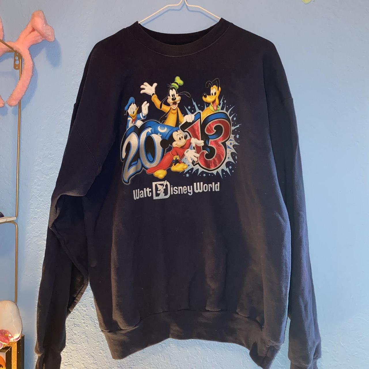 Disney world sales crewneck sweatshirt