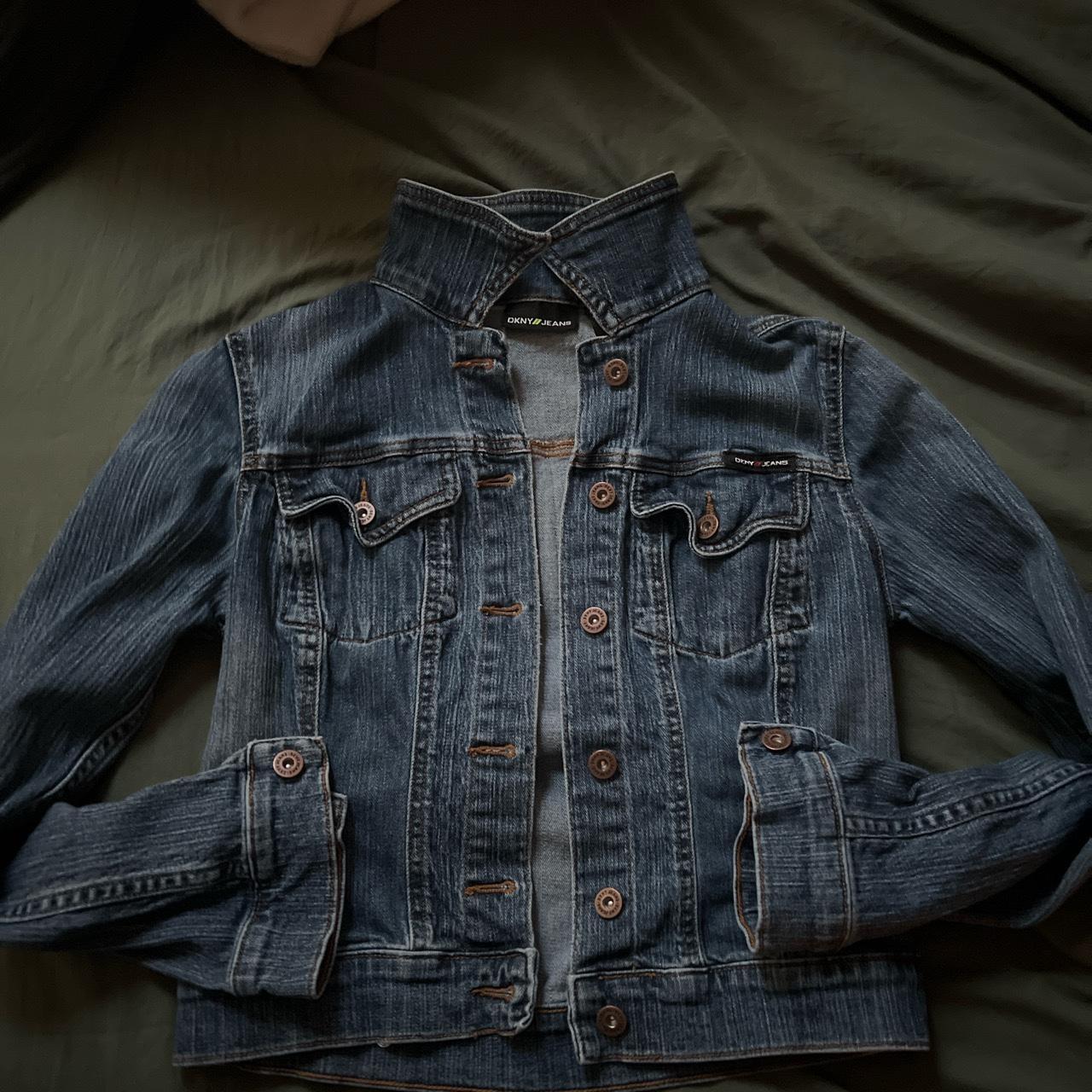 Dkny on sale jean jacket