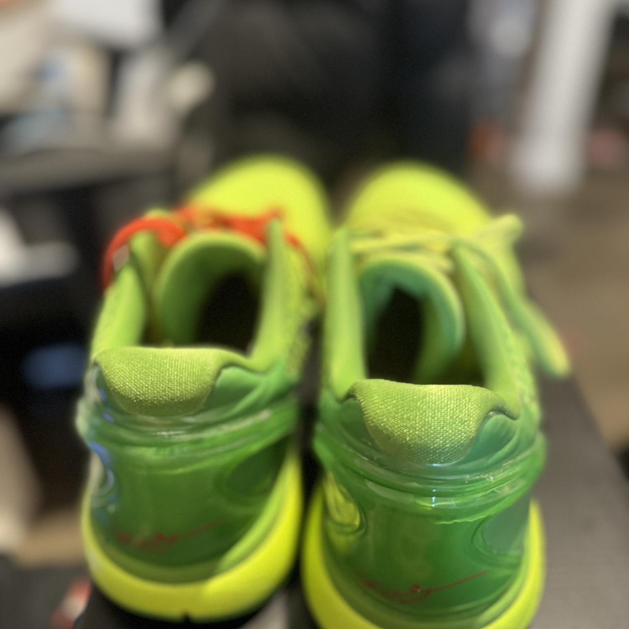 Kobe 6 grinches, used, grip condition (great), og... - Depop