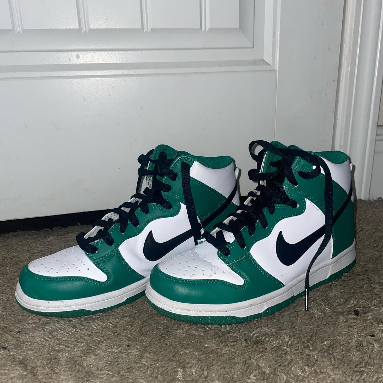 Green high top jordan 1s - Depop