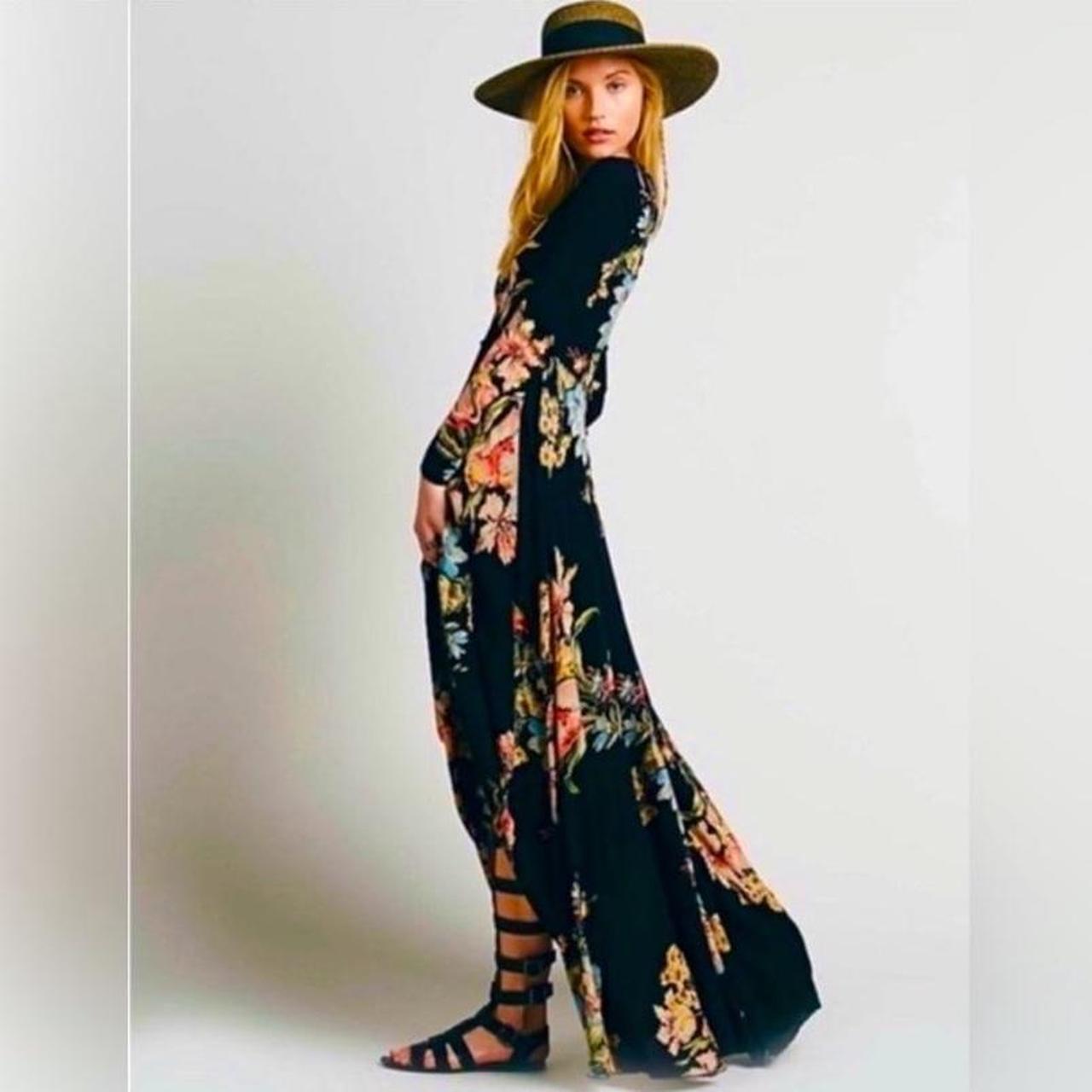 Free fashion people first kiss maxi dress