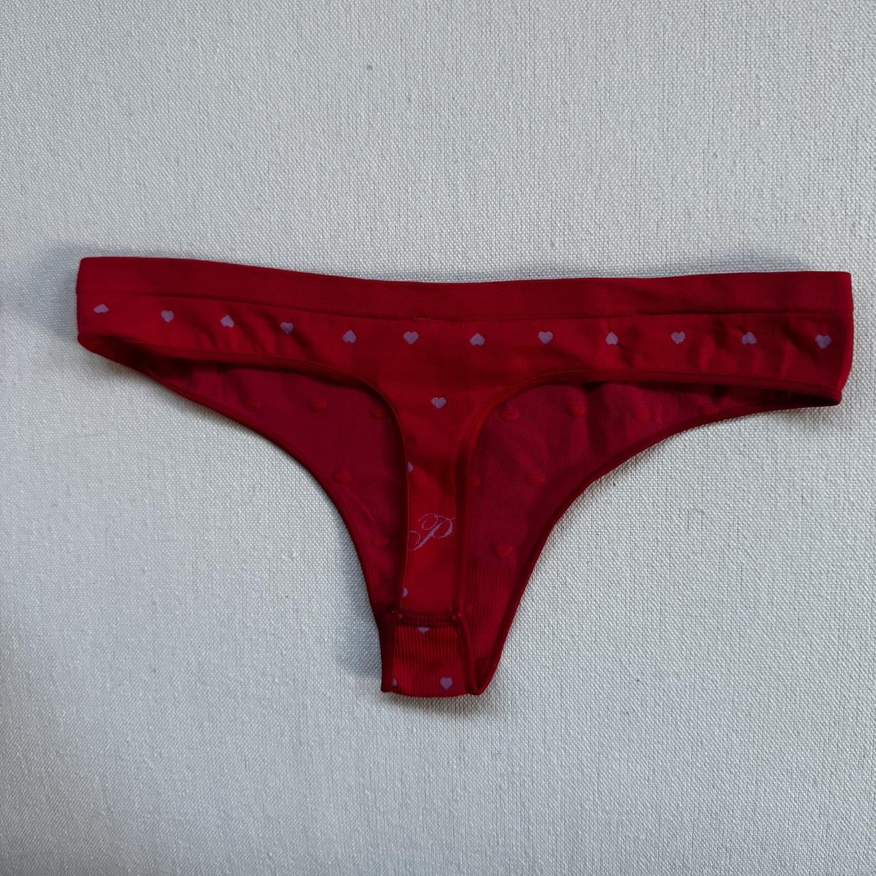 Victoria's Secret XS red panties. Never worn but - Depop