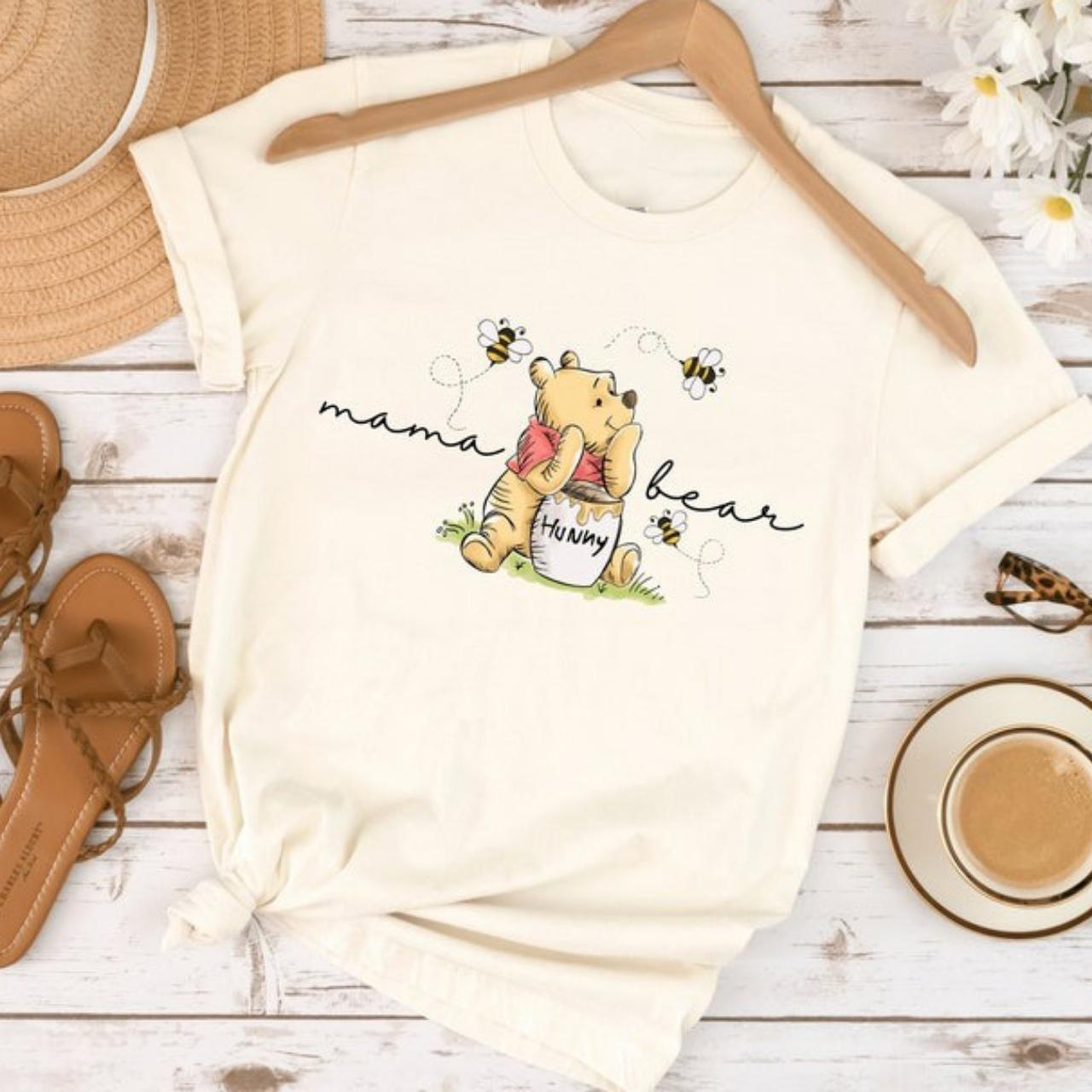 Winnie the pooh hot sale baby shower shirts