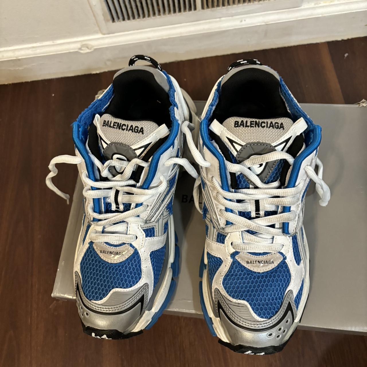 Balenciaga Runner In Blue Sz 41 EU / Sz 8 US | Depop