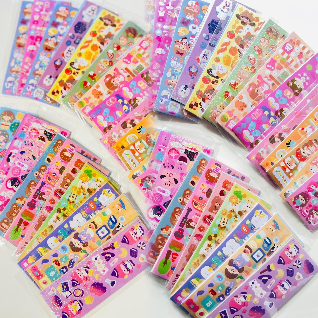 Kawaii Random Stickers 1 Bundle contains 10pcs... - Depop