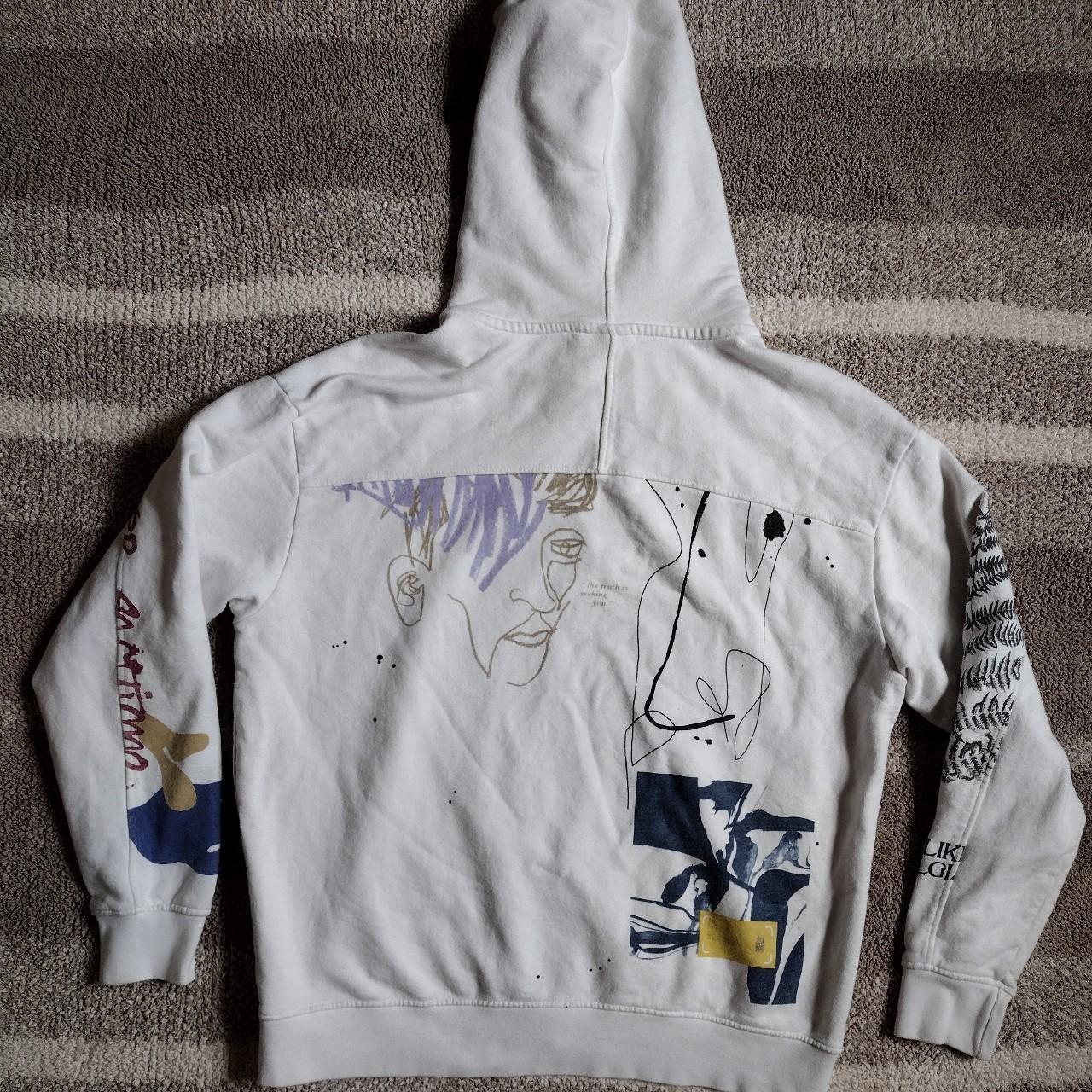 Graffiti sweatshirt outlet zara